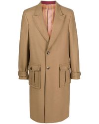 Etro - Wool Coat - Lyst