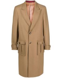 Etro - Wool Coat - Lyst