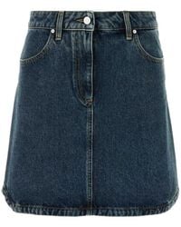 Givenchy - Denim Skirt - Lyst