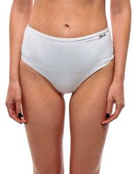 KARL LAGERFELD - Logo Bikini Bottom Swimwear - Lyst