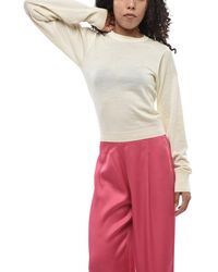 N°21 - Off Crew Neck Sweater - Lyst