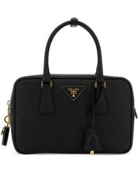 Prada - Logo Mini Satchel - Lyst