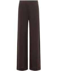 Alberta Ferretti - Wide-Leg Trousers - Lyst