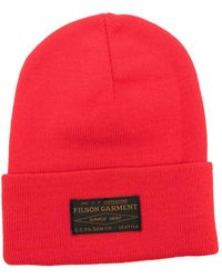 Filson - Logo Beanie Hat - Lyst