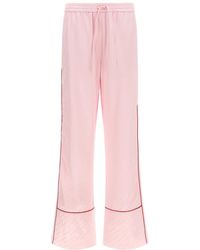 Off-White c/o Virgil Abloh - 'Jacquard Satin Pajama' Pants - Lyst