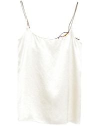 Alysi - Solid Scoop Neck Top - Lyst