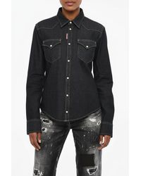 DSquared² - Slim Solid Shirt - Lyst