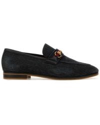 Gucci - Denim Loafers - Lyst