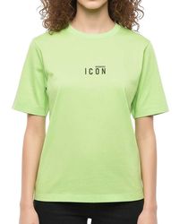 DSquared² - Logo Crew Neck T-Shirt - Lyst