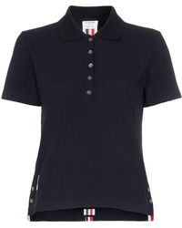 Thom Browne - Rwb Cotton Polo Shirt - Lyst
