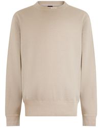 BOSS - Solid Crew Neck Sweatshirt - Lyst