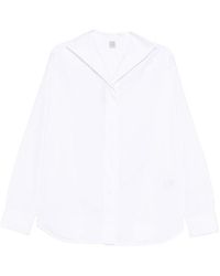 TOTEME - Cotton Shirt - Lyst