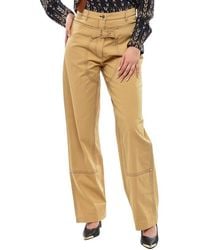 Stella McCartney - Straight Flat Front Pants - Lyst