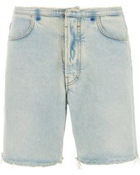 Givenchy - Denim Bermuda Shorts - Lyst