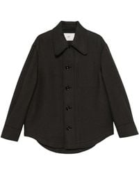 Ami Paris - Solid Shirt Collar Blazer - Lyst
