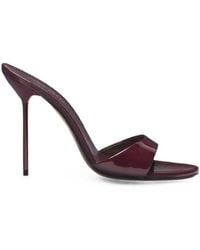 Paris Texas - Lidia Patent Leather Mules - Lyst