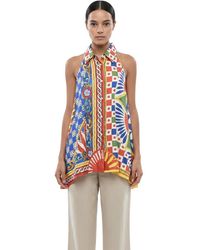 Dolce & Gabbana - Loose Printed Shirt - Lyst