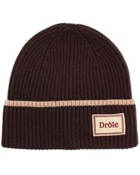 Drole de Monsieur - Logo Beanie Hat - Lyst