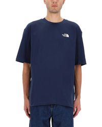 The North Face - Logo Crew Neck T-Shirt - Lyst
