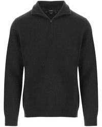 Vince - Half Zip Sweater - Lyst