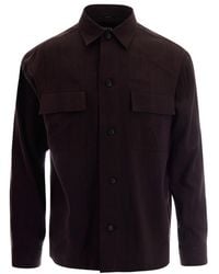 BOSS - Regular Solid Shirt - Lyst