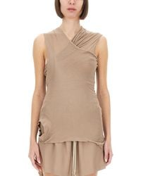 Rick Owens - Top With Crossover - Lyst