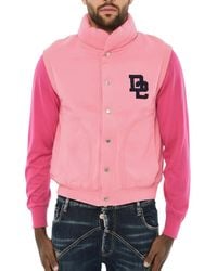 DSquared² - Mock Collar Jacket - Lyst