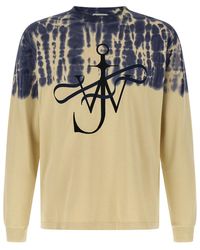 JW Anderson - 'Ribbon Anchor' Tie-Dye T-Shirt - Lyst