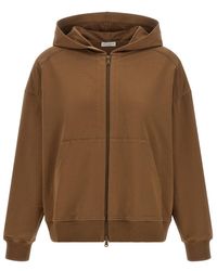 Brunello Cucinelli - Cotton Hoodie Clothing - Lyst