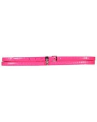 McQueen - Textured Buckle Belt - Lyst
