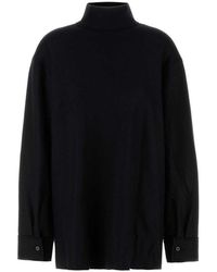 Jil Sander - Turtleneck Top - Lyst