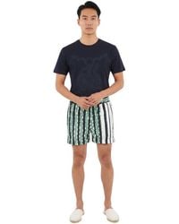Neil Barrett - Regular Stripes Shorts - Lyst