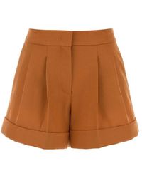 Fendi - Grain De Poudre Shorts - Lyst