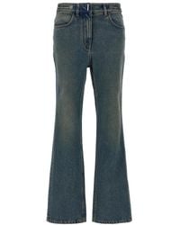 Givenchy - Chain Jeans With Logo - Lyst