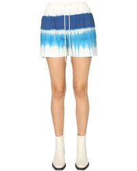 Alberta Ferretti - Tie-Dye Shorts - Lyst