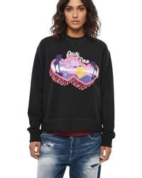 DSquared² - Graphic Crew Neck Sweatshirt - Lyst