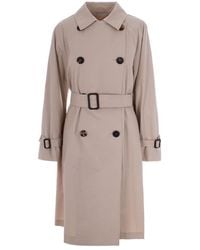 Max Mara - Cotton Ctrench Trench - Lyst