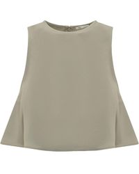Ami Paris - Solid Crew Neck Top - Lyst