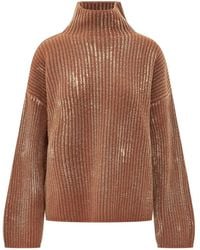 DIESEL - Knitted Turtle Neck Sweater - Lyst