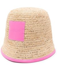Jacquemus - Fuchsia Le Bob Soli Bucket Hat - Lyst