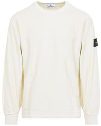 Stone Island - Solid Sweatshirt - Lyst