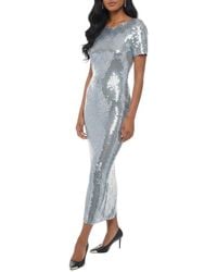 Maison Margiela - Embellished Boat Neck Midi Dress - Lyst