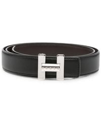 Hogan - Solid Formal Belt - Lyst