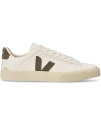 Veja - Campo Chromefree Leather Extra White Khaki - Lyst