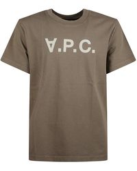 A.P.C. - Logo T-Shirt - Lyst