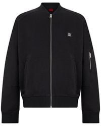 HUGO - Band Collar Jacket - Lyst