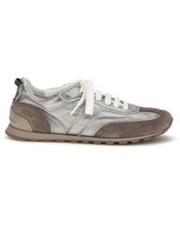 Brunello Cucinelli - Suede Sneakers - Lyst