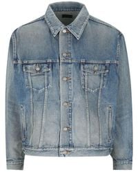 Saint Laurent - Shirt Collar Jacket - Lyst