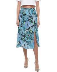 Stella McCartney - Floral Midi Skirt - Lyst