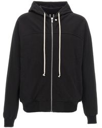Rick Owens - Solid Hooded Sweatshirt - Lyst